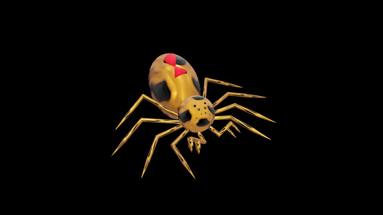 Meta Spider overlay visual